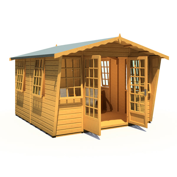 Beaulieu 10x10 Summerhouse 12mm Shiplap
