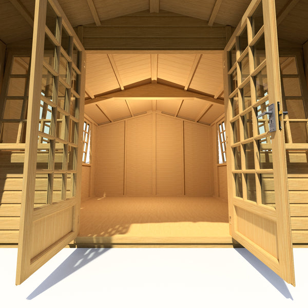 Beaulieu 10x10 Summerhouse 12mm Shiplap
