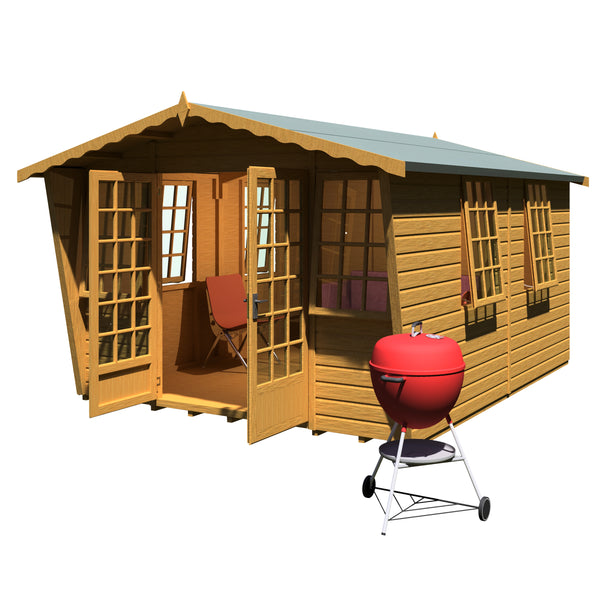 Beaulieu 10x12 Summerhouse 12mm Shiplap