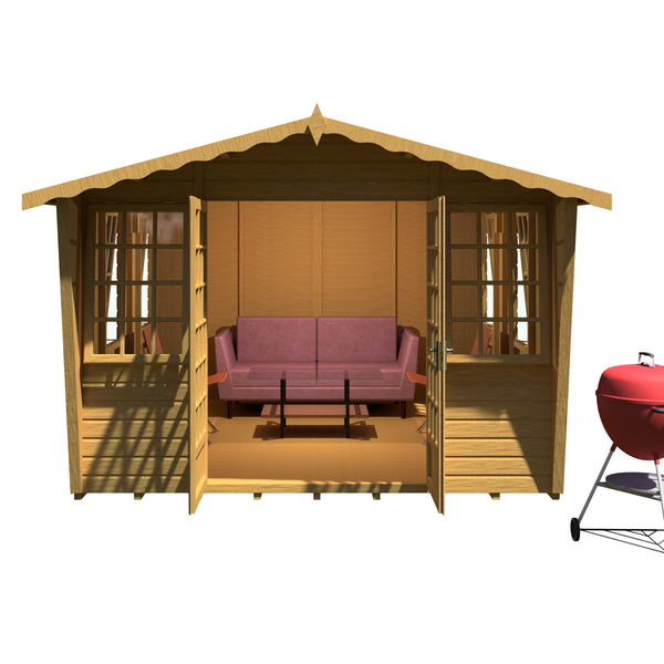 Beaulieu 10x12 Summerhouse 12mm Shiplap