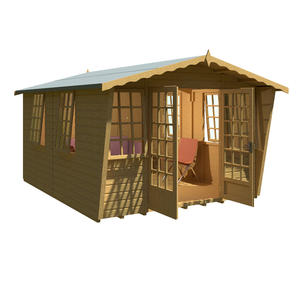 Beaulieu 10x12 Summerhouse 12mm Shiplap