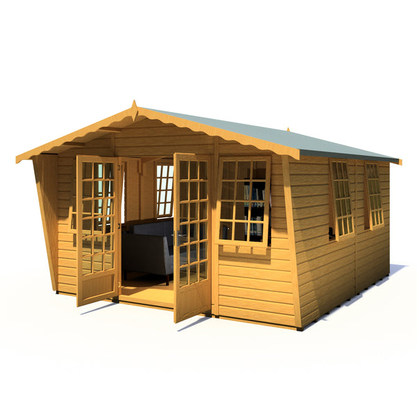 Beaulieu 12x12 Summerhouse 12mm Shiplap