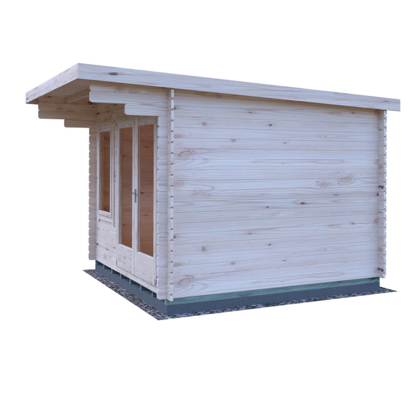 Shire 10x10 Belgravia Log Cabin 19mm Cladding - Best Shed