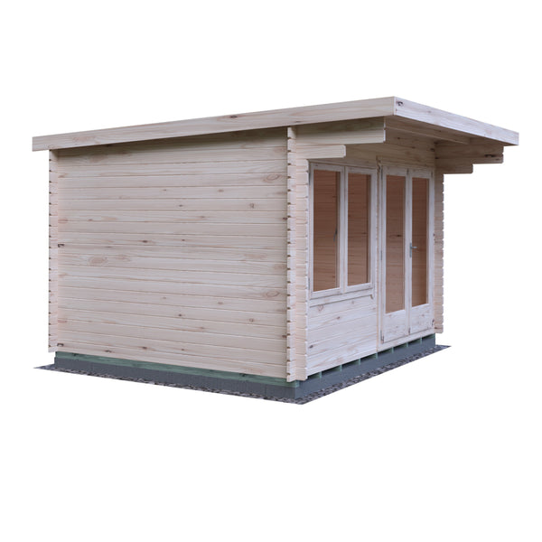 Shire 10x12 Belgravia Log Cabin 19mm Cladding - Best Shed