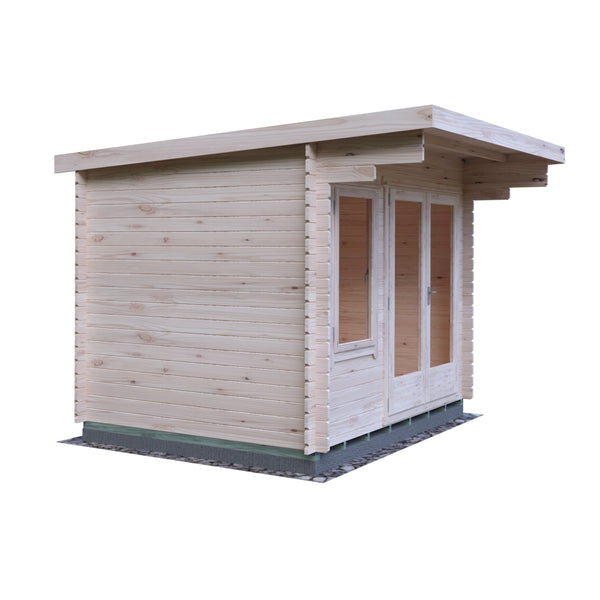 Shire 8x10 Belgravia Log Cabin 19mm Cladding - Best Shed