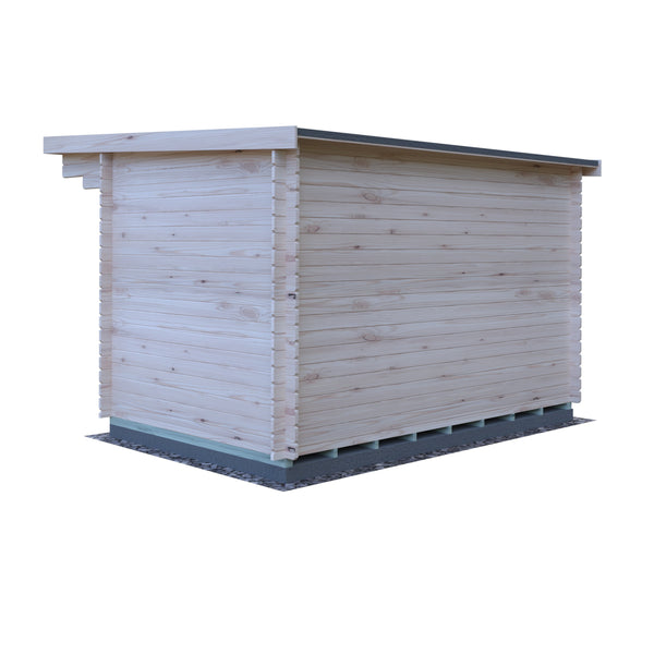 Shire 8x12 Belgravia Log Cabin 19mm Cladding - Best Shed