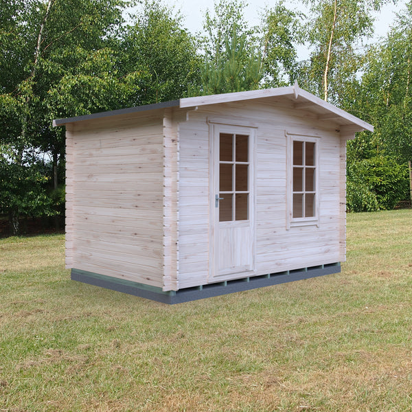 Shire 12x8 bucknells log cabin 28mm Cladding
