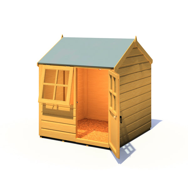 Shire 4x4 Bunny Childrens Playhouse with 12mm Shiplap cladding