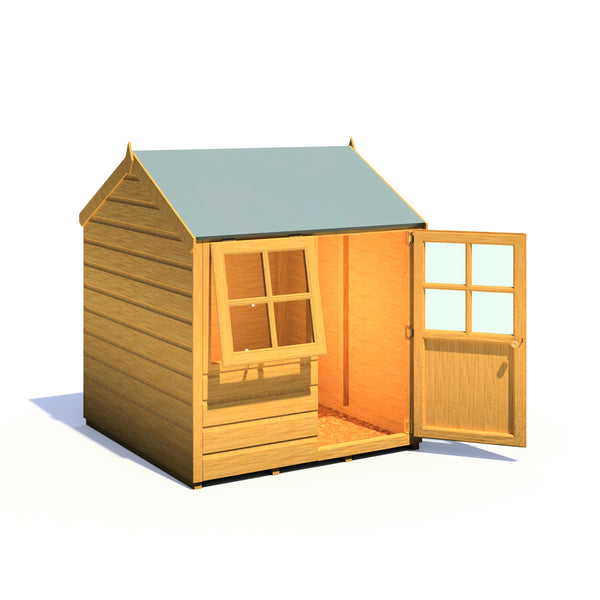 Shire 4x4 Bunny Childrens Playhouse with 12mm Shiplap cladding