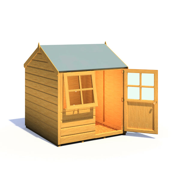 Shire 4x4 Bunny Childrens Playhouse with 12mm Shiplap cladding