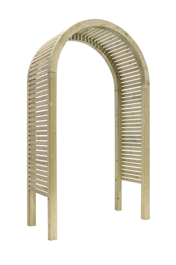 Grange Contemporary Arch Green - Best Shed