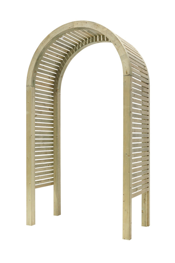 Grange Contemporary Arch Green - Best Shed
