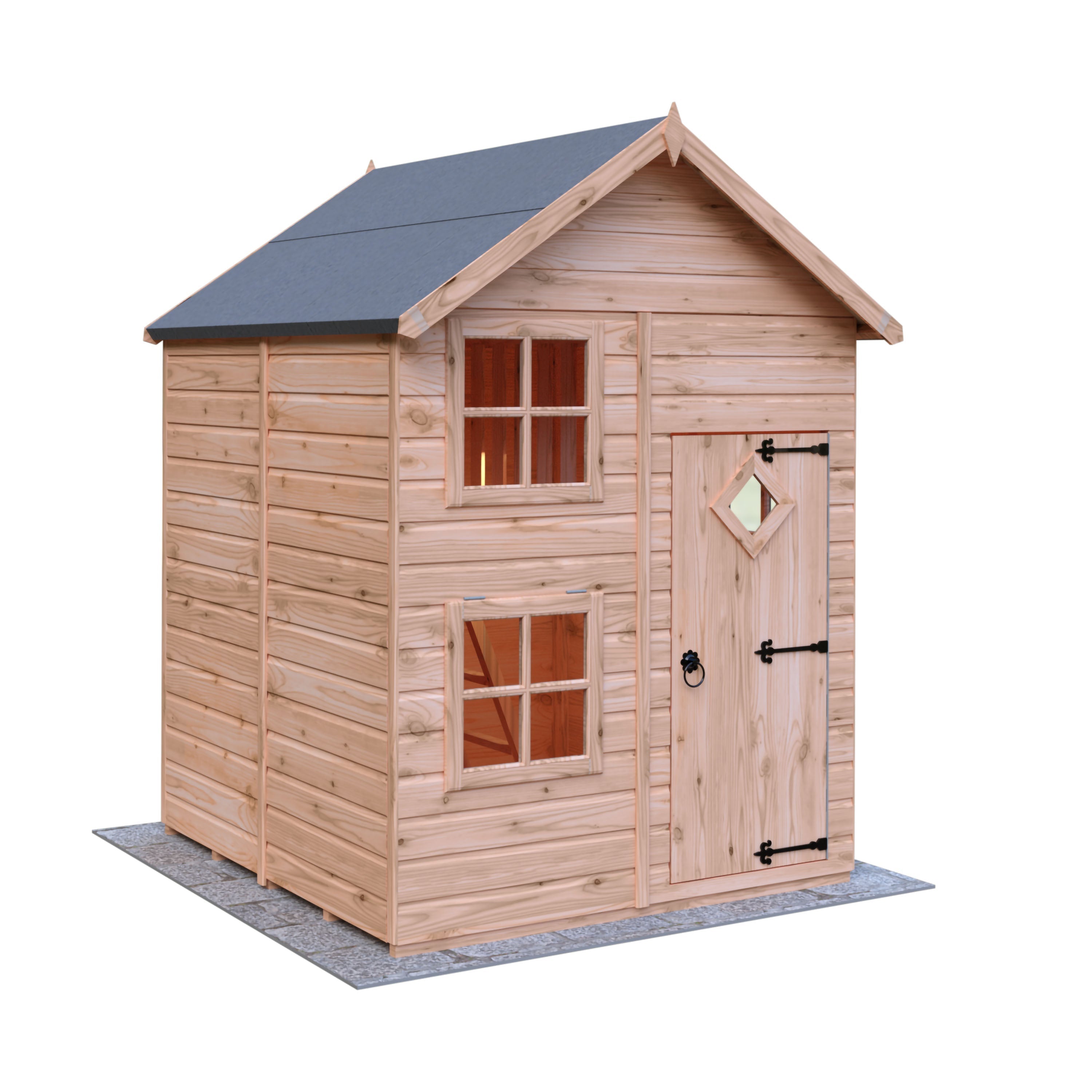 Shire Croft 5x5 Childrens Playhouse with 12mm Shiplap cladding - Best Shed