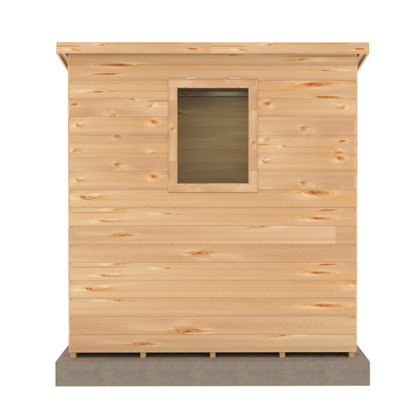 Caldey Single Door 6x4 style A 12mm Shiplap Garden Shed