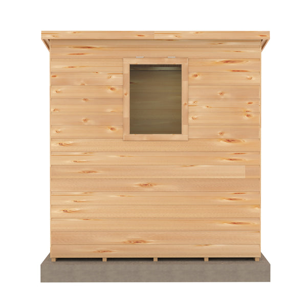 Caldey Single Door 6x4 style A 12mm Shiplap Garden Shed