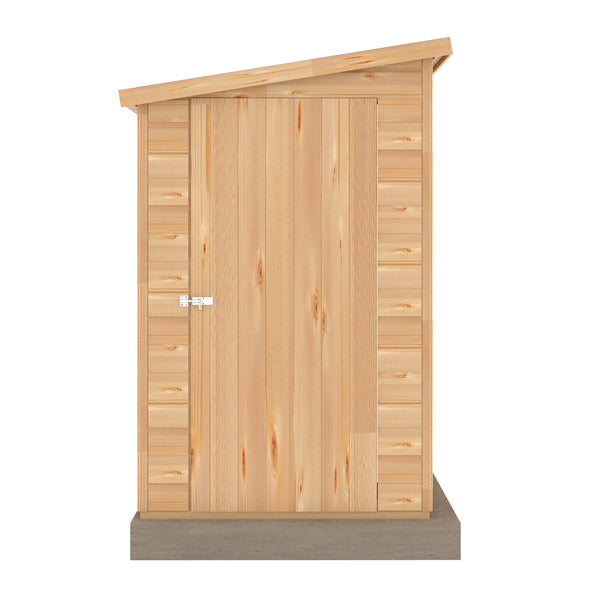 Caldey Single Door 6x4 style A 12mm Shiplap Garden Shed