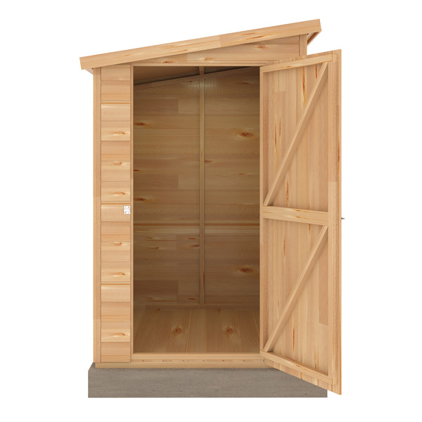 Caldey Single Door 6x4 style A 12mm Shiplap Garden Shed