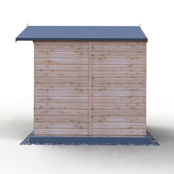Shire Casita 7x7 12mm interlock Clad wooden Shed - Best Shed