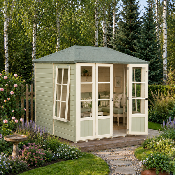Shire Charleston Summerhouse Hipped Roof