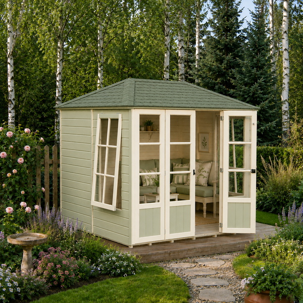 Shire Charleston Summerhouse Hipped Roof