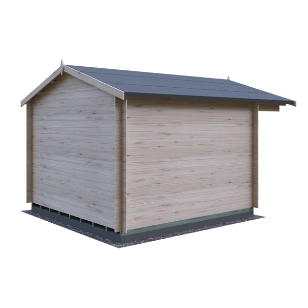 Shire Crinan Log Cabin 19mm interlock  Cladding - Best Shed