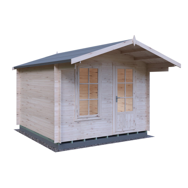 Shire Crinan Log Cabin 19mm interlock  Cladding - Best Shed