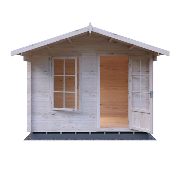 Shire Crinan Log Cabin 19mm interlock  Cladding - Best Shed