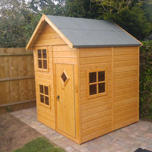 Shire Croft 5x5 Childrens Playhouse with 12mm Shiplap cladding - Best Shed