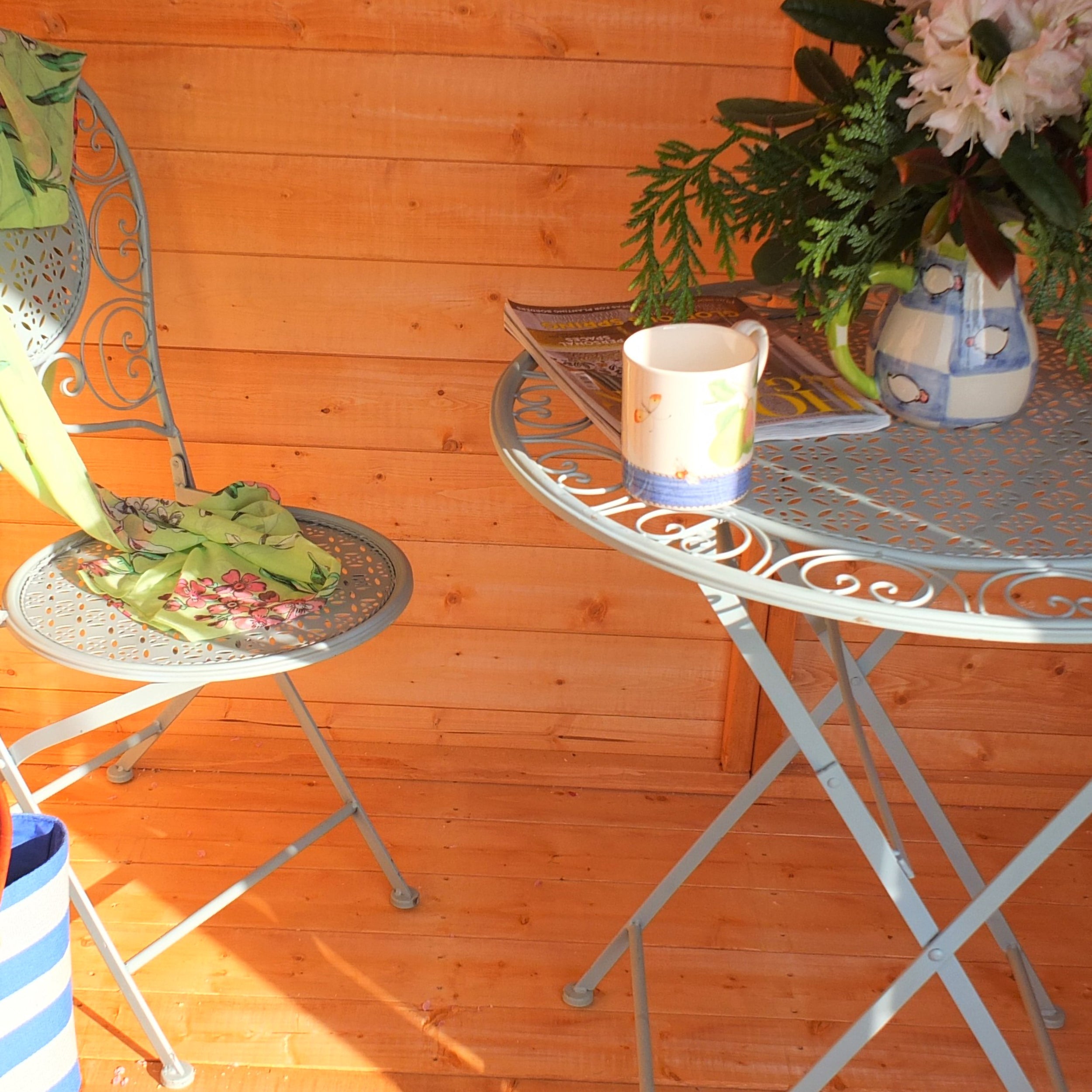 Shire Avance 7x5 12mm interlock Clad wooden Summerhouse - Best Shed