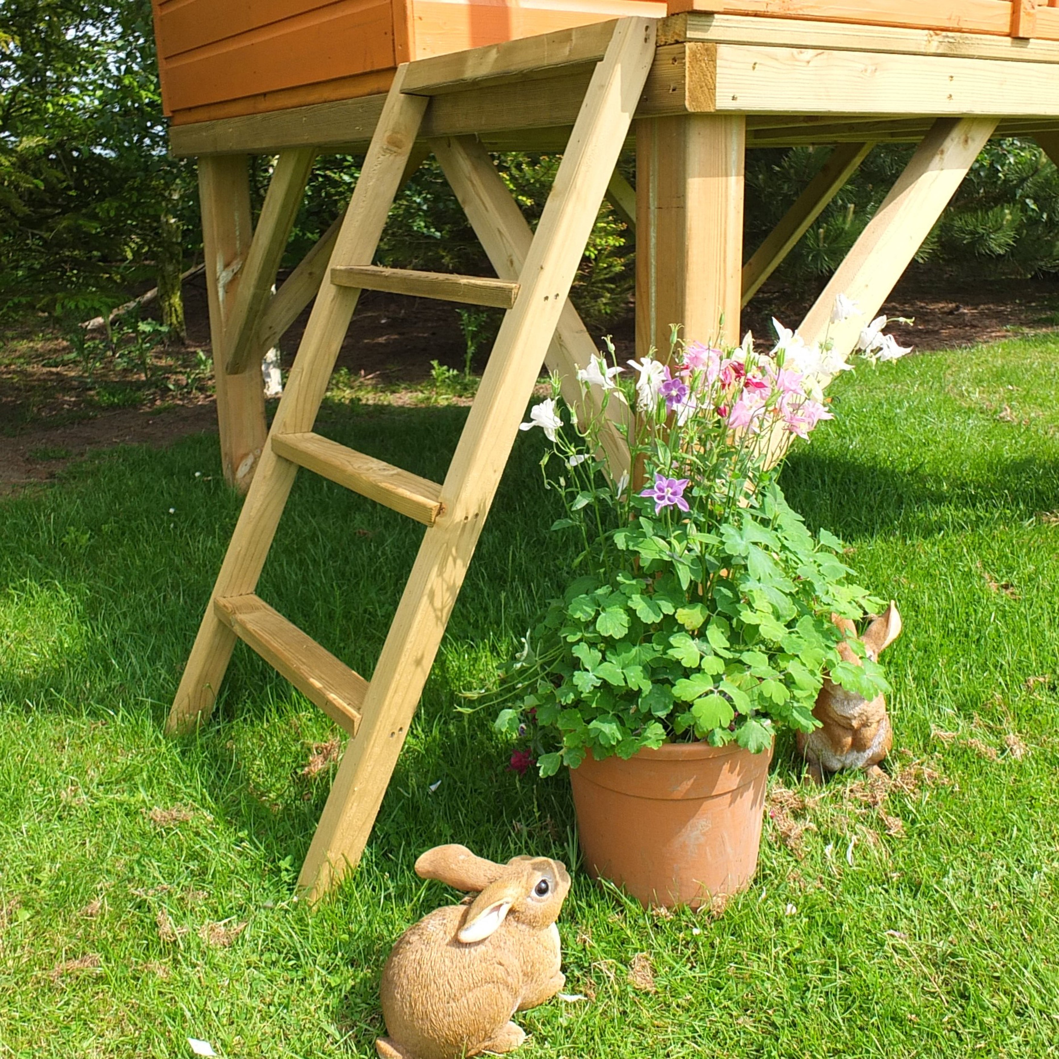 Shire Stork on platform 6x4 Childrens Playhouse with 12mm Shiplap cladding - Best Shed