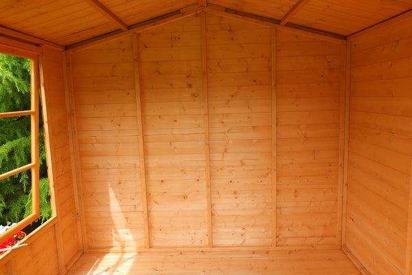 Winton 8x6 Summerhouse 12mm Shiplap cladding