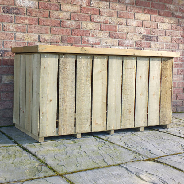 Shire Log Box Sawn Pressure Treated 1270Wx560D - Best Shed