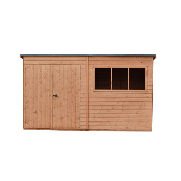 Norfolk 12x8 Double Door 12mm Shiplap Garden Shed