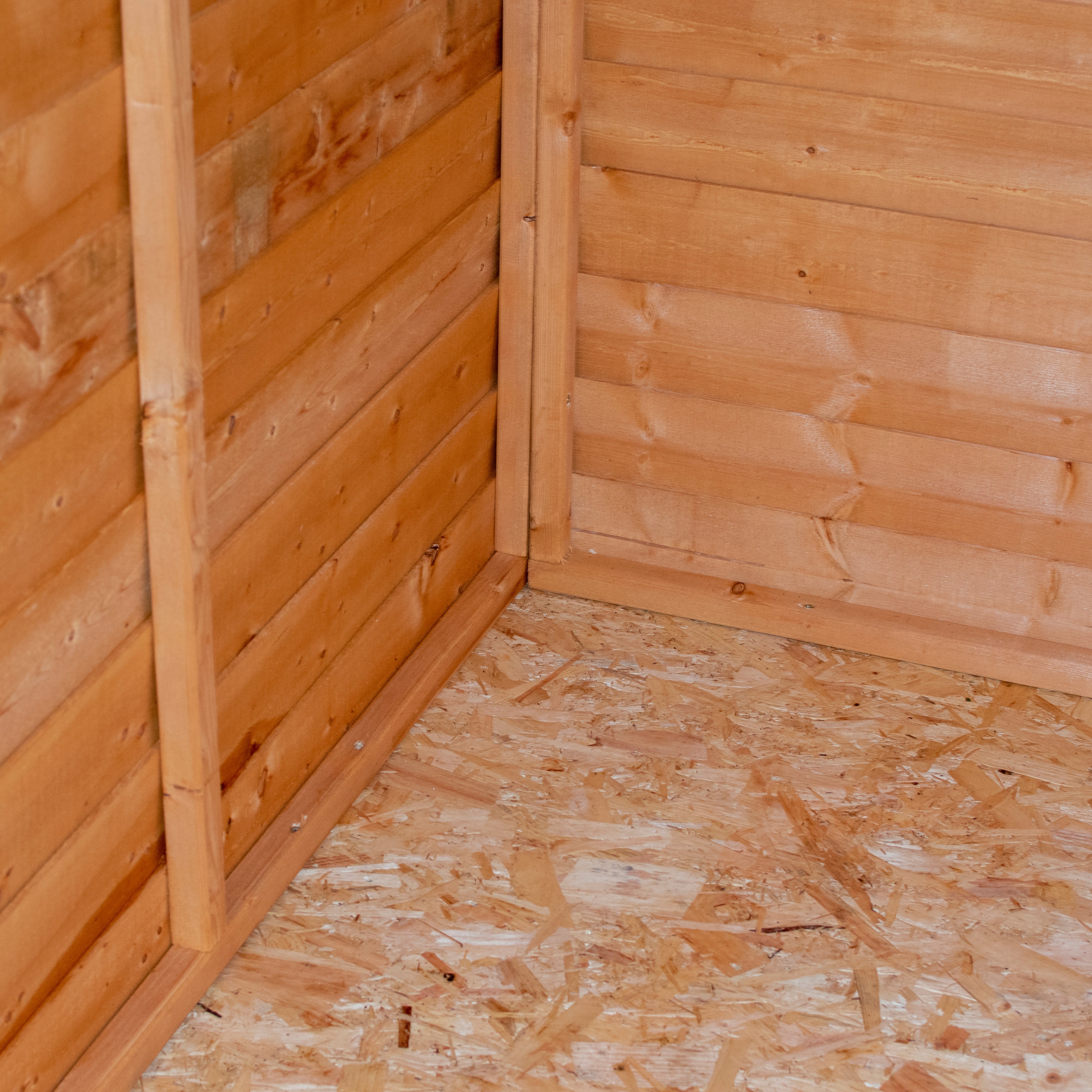 7x5 Window Shire Overlap 7x5 Economy with Window Storage Shed – Best Shed