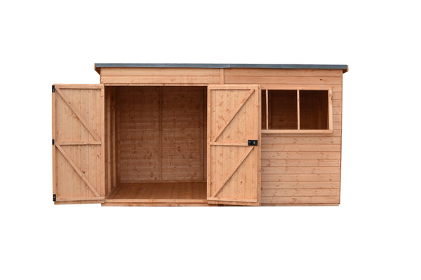 Norfolk 12x8 Double Door 12mm Shiplap Garden Shed