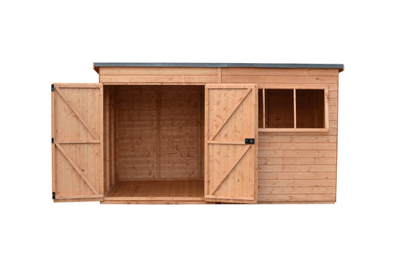 Norfolk 12x8 Double Door 12mm Shiplap Garden Shed