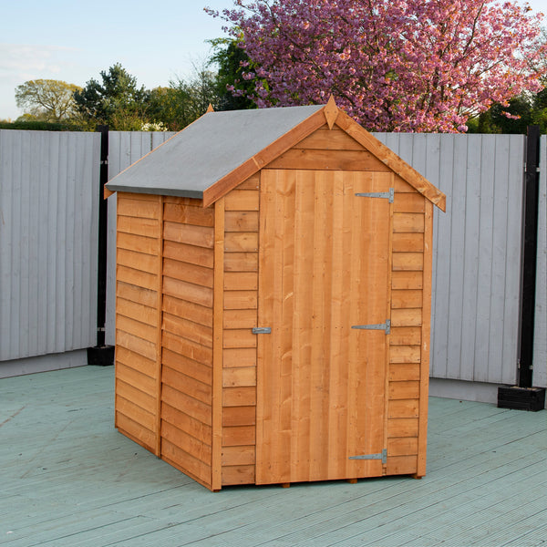 Shire Overlap 6x4 Economy with Window Storage Shed - Best Shed