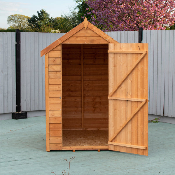 Shire Overlap 6x4 Economy with Window Storage Shed - Best Shed
