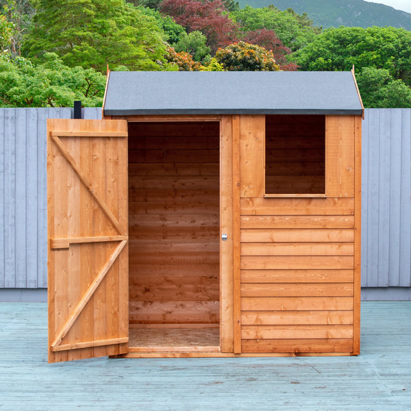 Shire Overlap 6x4 Reverse Apex Storage Shed - Best Shed