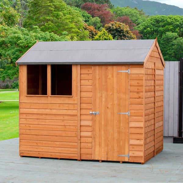 Shire Overlap 8x6 Reverse Apex Amaryllis Storage Shed - Best Shed