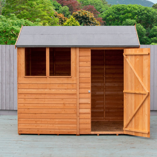 Shire Overlap 8x6 Reverse Apex Amaryllis Storage Shed - Best Shed