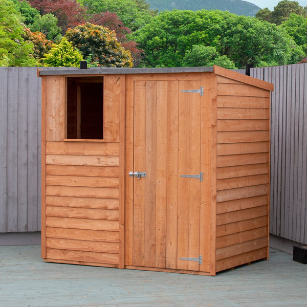 Shire Overlap Pent 6x4 Storage Shed - Best Shed