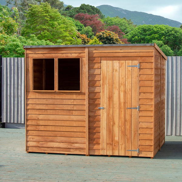 Shire Overlap Pent 8x6 Storage Shed - Best Shed