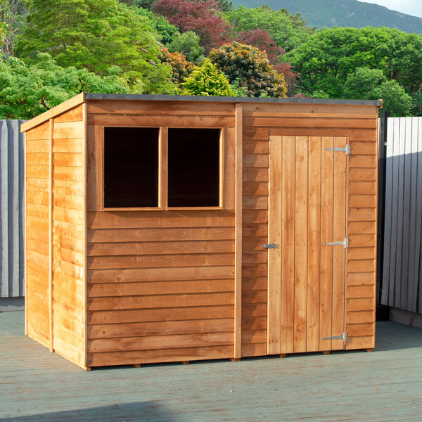 Shire Overlap Pent 8x6 Storage Shed - Best Shed