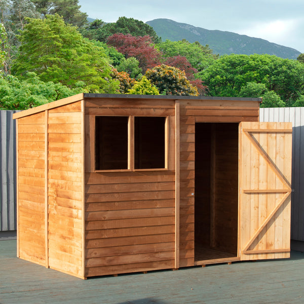 Shire Overlap Pent 8x6 Storage Shed - Best Shed