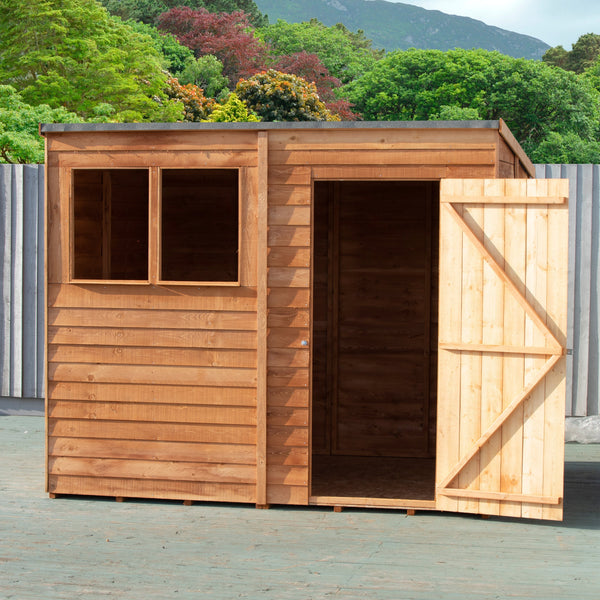 Shire Overlap Pent 8x6 Storage Shed - Best Shed