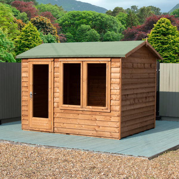 10x8 insulated Garden Studio Office - Best Shed
