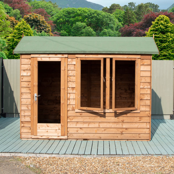 10x8 insulated Garden Studio Office - Best Shed