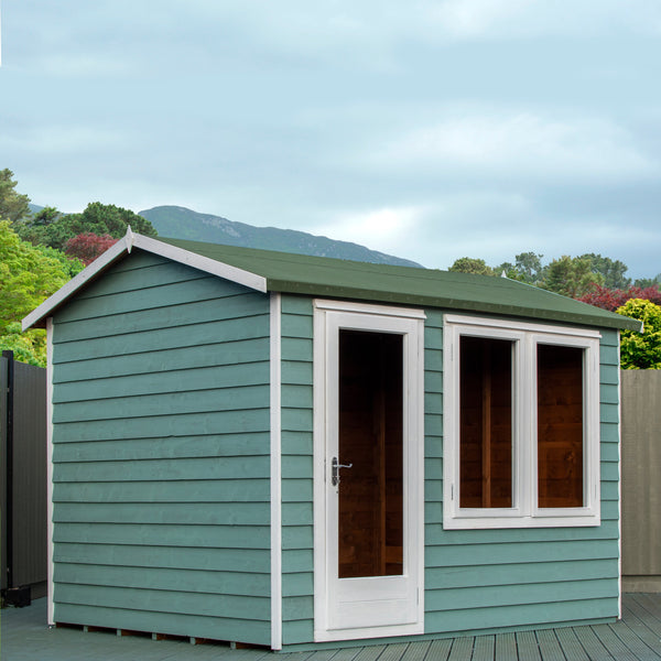 10x8 insulated Garden Studio Office - Best Shed