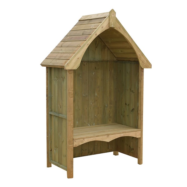 Shire Balsam 1.4x0.7m Arbour Seat - Best Shed